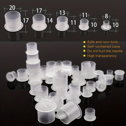 100pcs Disposable Tattoo Pigment Cups