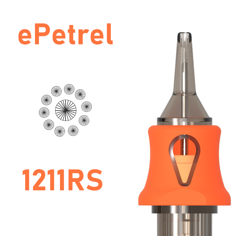 ePetrel tattoo integrated needle- Round Shader Serial