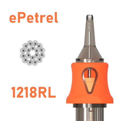 ePetrel tattoo integrated needle- Round Line Serial